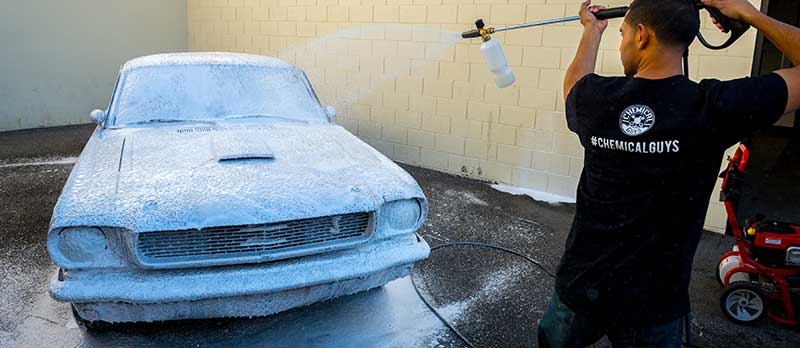 How To: Step By Step Foam Car Wash - TORQ Foam Cannon - Chemical Guys 