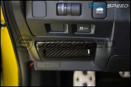 OLM LE Carbon Fiber JDM Coin Holder Fuse Box Cover - 2015+ WRX / 2015