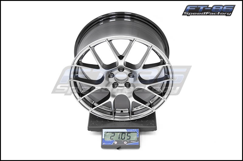 Enkei Raijin Wheels 18x8.5 +45 (Hyper Silver) FT Scale