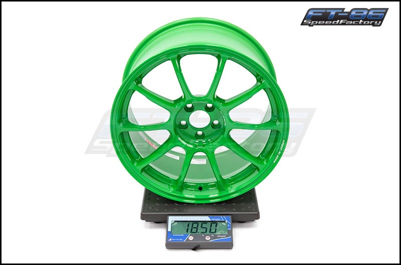 Volk ZE40 Takata Green 18x9.5 +43 FT Scale