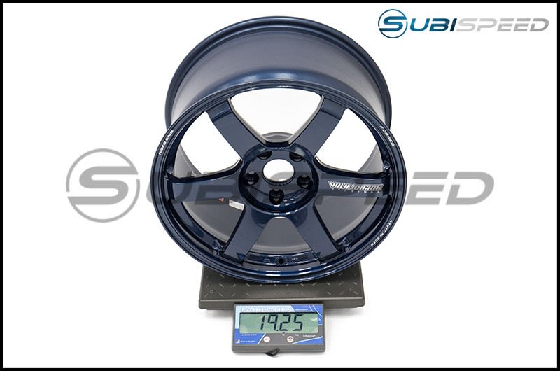 Volk TE37 SAGA Mag Blue 18x9.5 +38 Subi Scale