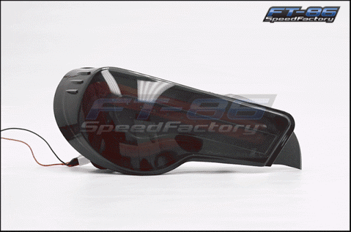 OLM VL Style / Helix Sequential Black Lens Tail Lights (Black Edition)