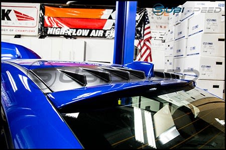 OLM V1 Type A Full Width Roof Vortex Generator (USDM) - 15-16 WRX & STI /  17 WRX with 6.2