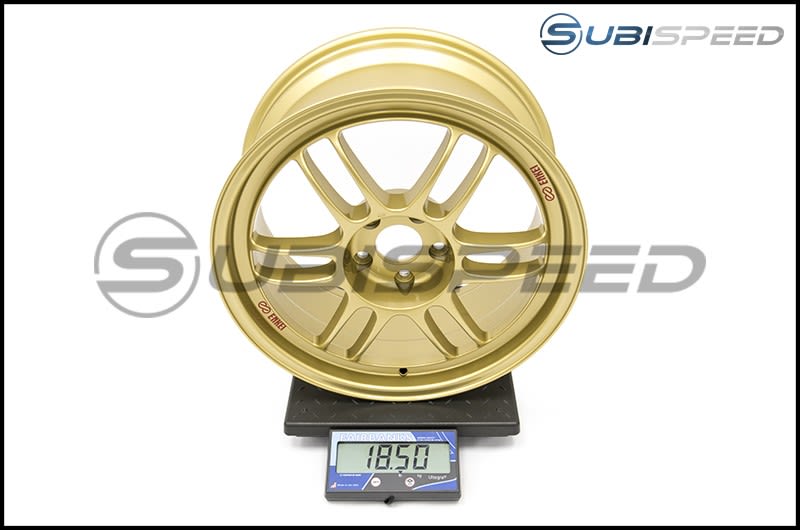 Enkei RPF1 18x8.5  +40mm Gold Subi Scale