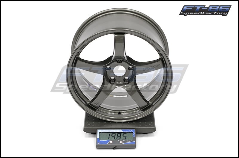 Rays Gram Lights 57CR HS Gunmetallic 18x9.5 +38 FT Scale