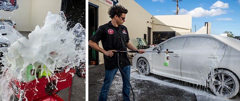 Touchless Car Wash With Foam Cannon - Does it work? 