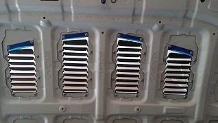 Velox Slanted Hood Louver (Vents) Kit - 2013+ FT86-Raw | FTSpeed