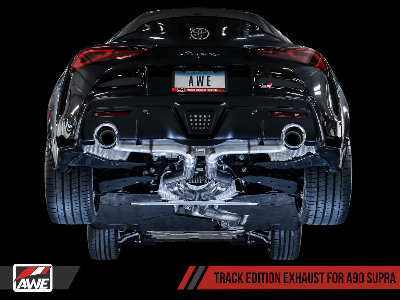 AWE Track Edition Exhaust - 2020 Supra