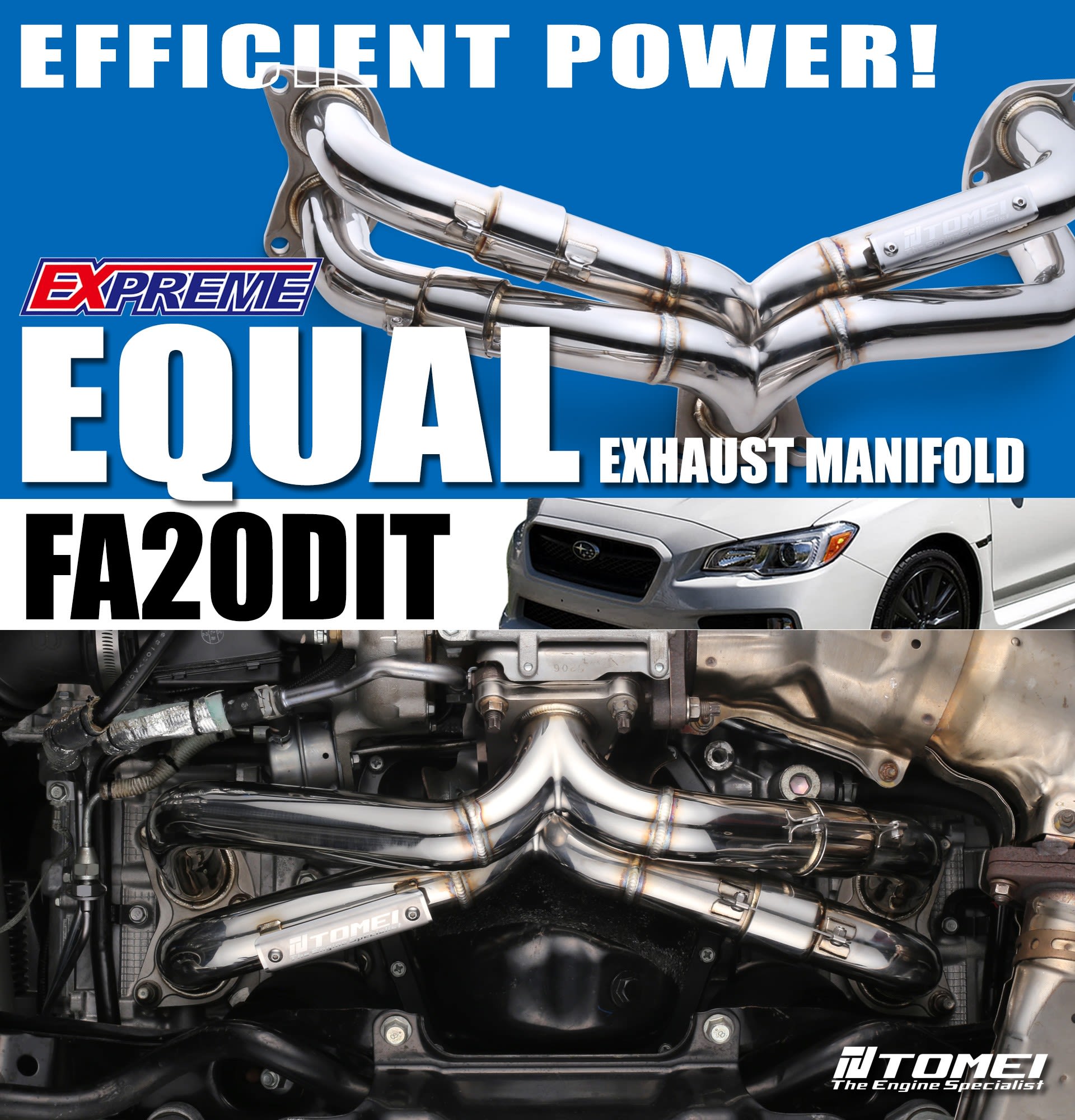 Tomei Expreme Equal Length Exhaust Manifold Kit-1