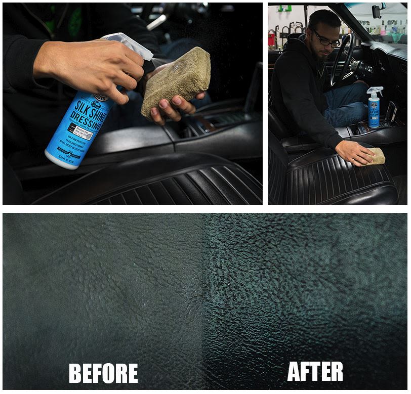 Chemical Guys TVD_109 Silk Shine Sprayable Dry-To-The-Touch Dressing and  Protectant for Tires, Trim, Vinyl, Plastic and More, Safe for Cars, Trucks