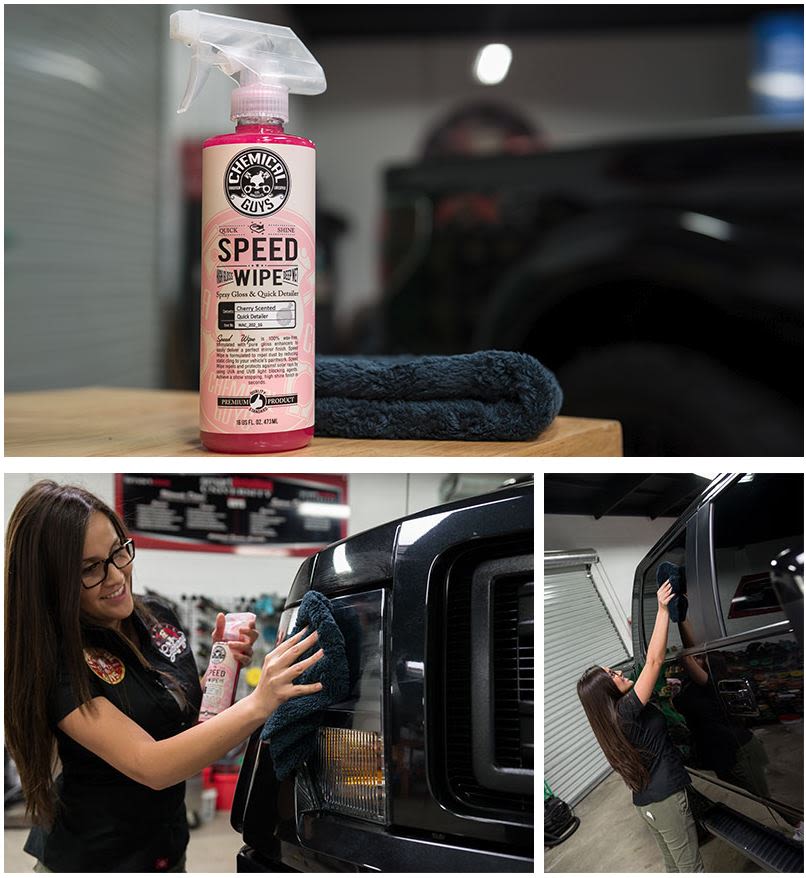  Chemical Guys WAC_202 Speed Wipe Quick Detailer & High