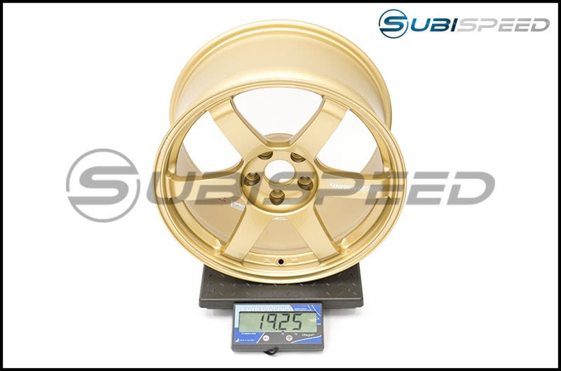 Volk TE37 SAGA Gold 18x9.5 +38 Subi Scale