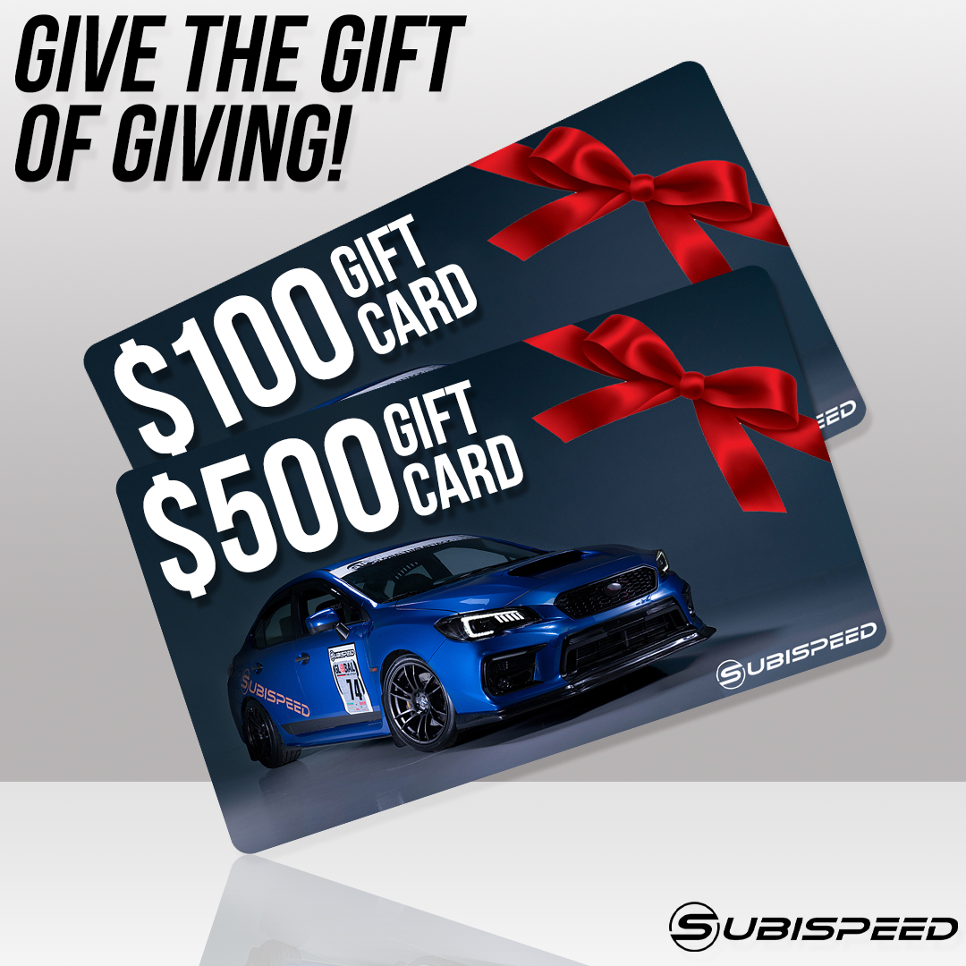 Give your loved subaru owner a gift card!