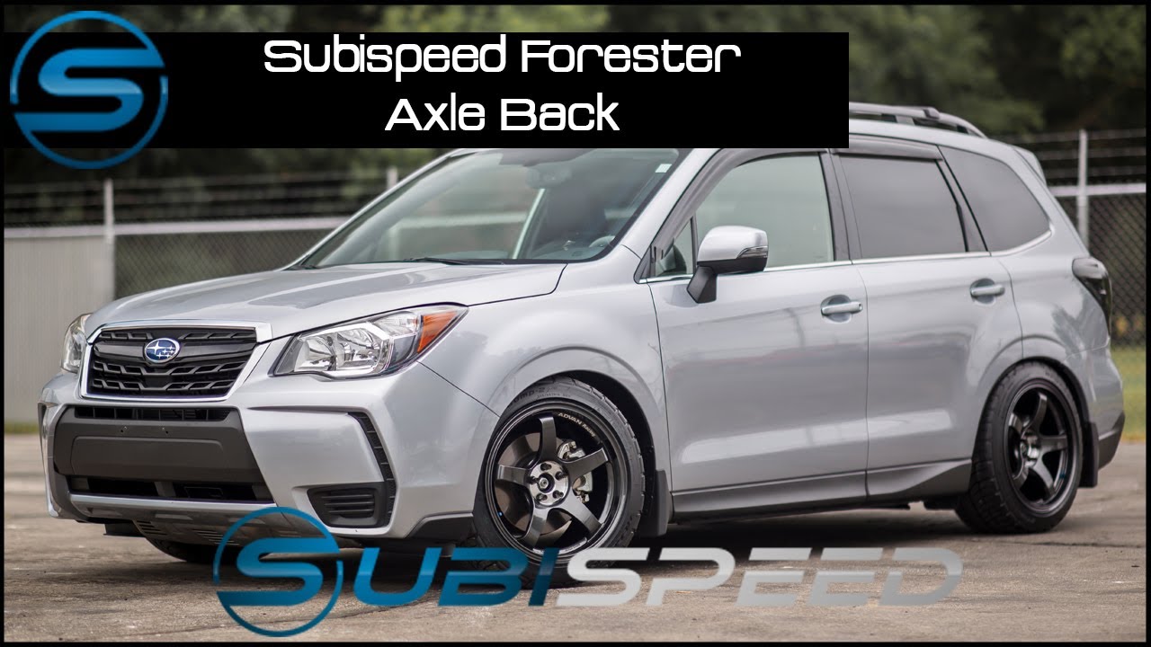Subispeed - 2014+ Forester Axle Back
