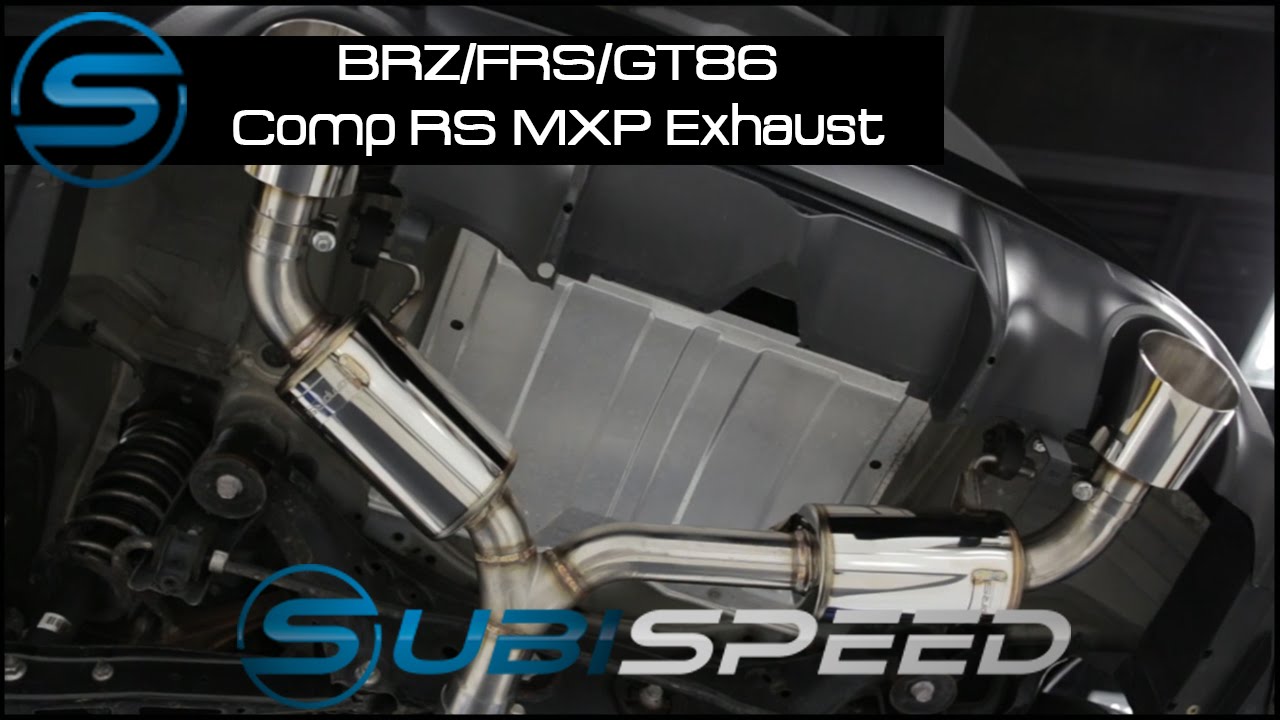 Subispeed - BRZ/FRS/GT86 MXP Comp RS Exhaust System