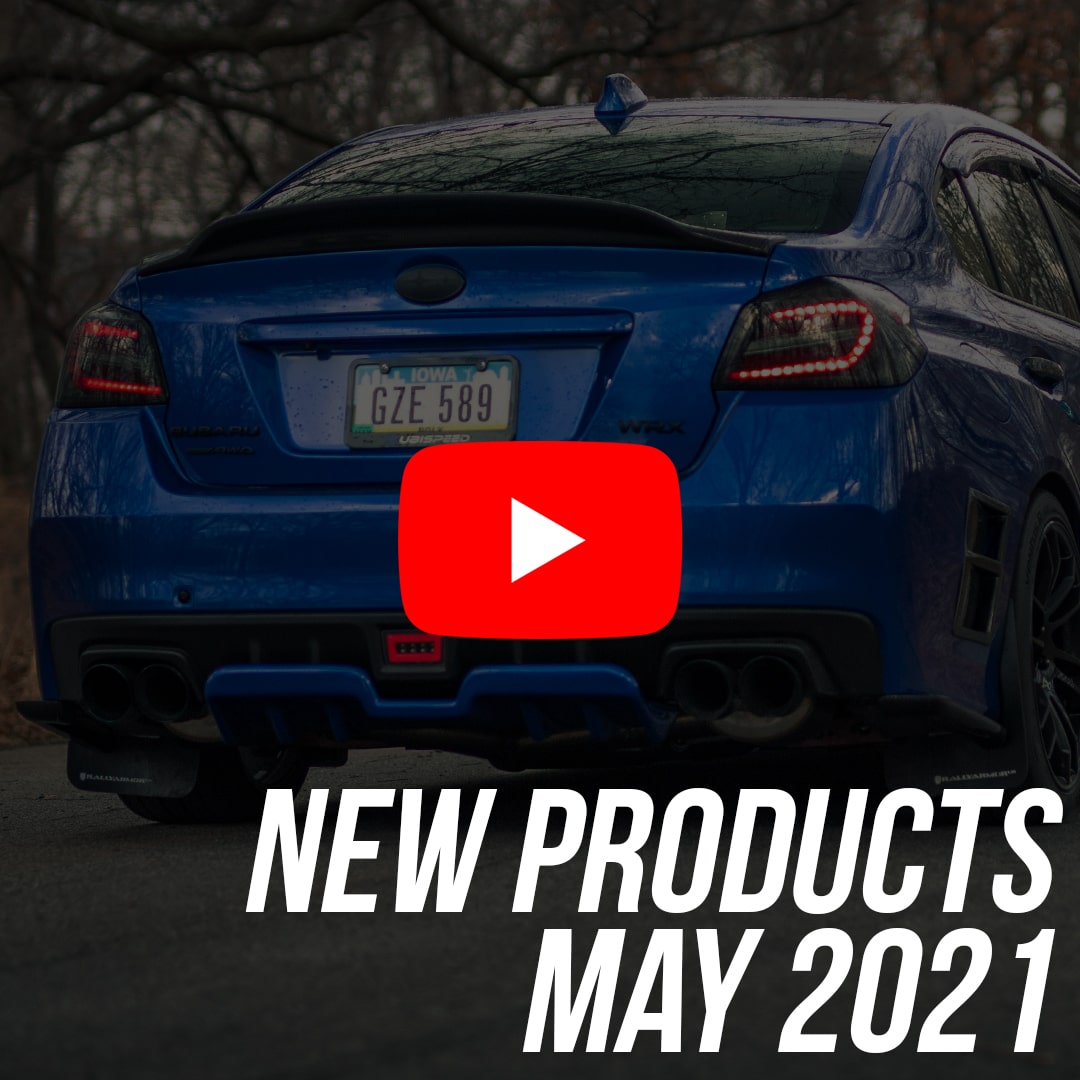 Watch Subispeeds New Products April 2021 Video for your WRX / STI / BRZ / Forester