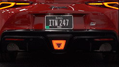 Supra 4th tail light sequential brake light gif