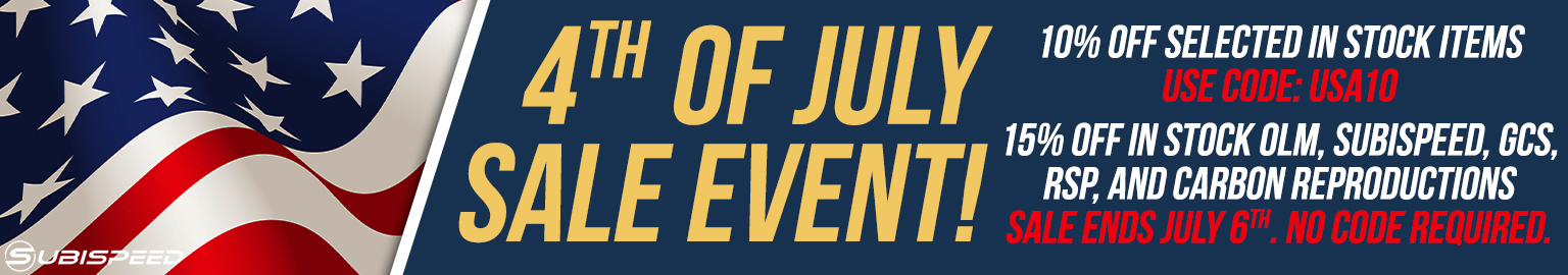 Save big on Suibispeeds annual 4th of july Day Sale! No code required!