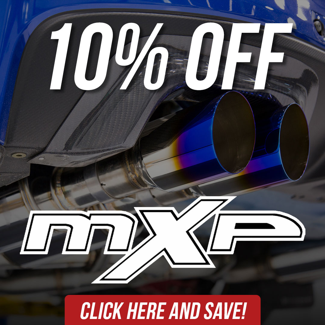 Save 10% off MXP exhaust systems and parts until September 7th!