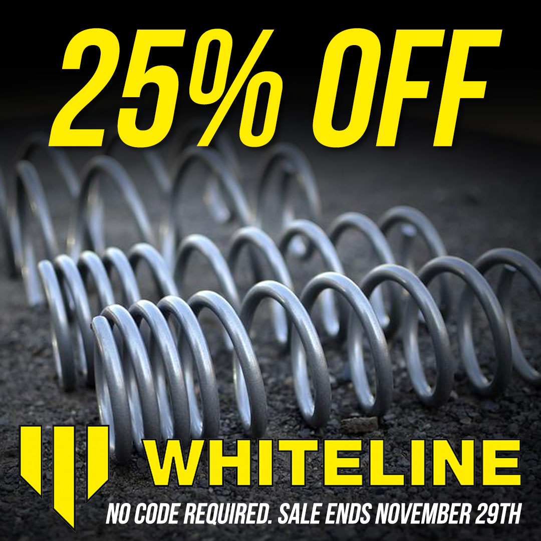 Save 25% off whiteline for a limited time! No code required!