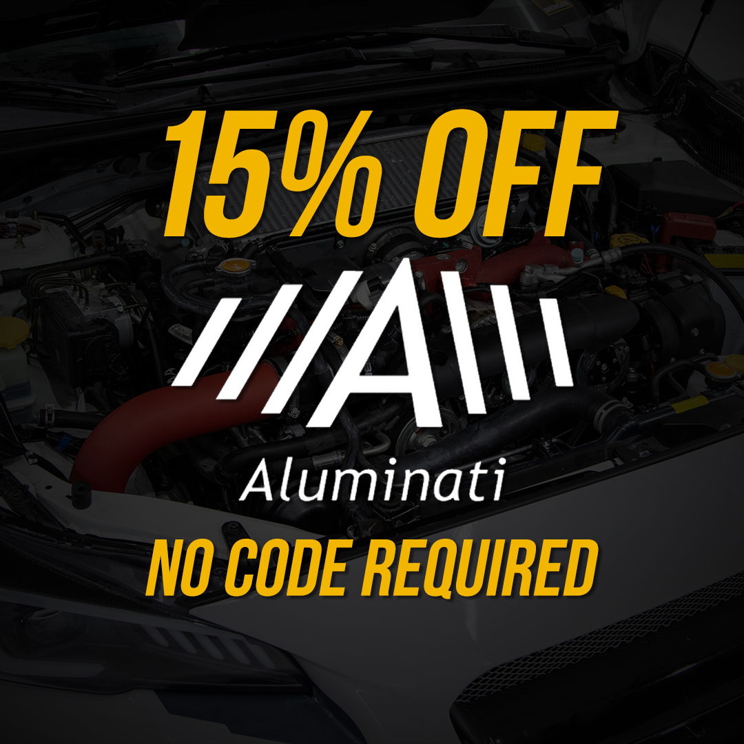 save 15% off aluminati products for a limited time!