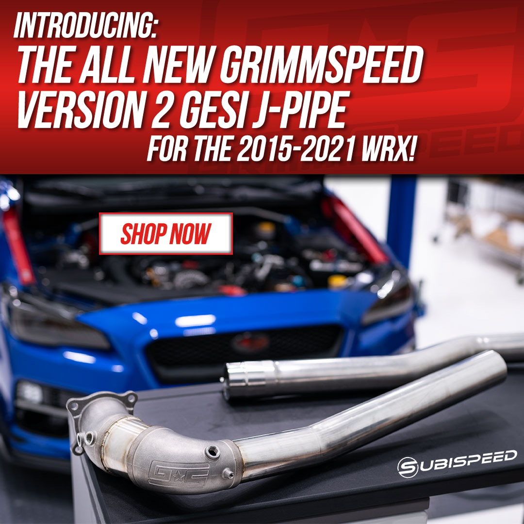 GRIMMSPEED J-PIPE GESI CATTED V2