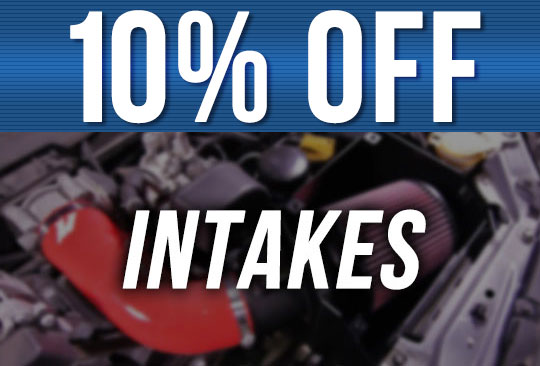 Save 10% off Intakes
