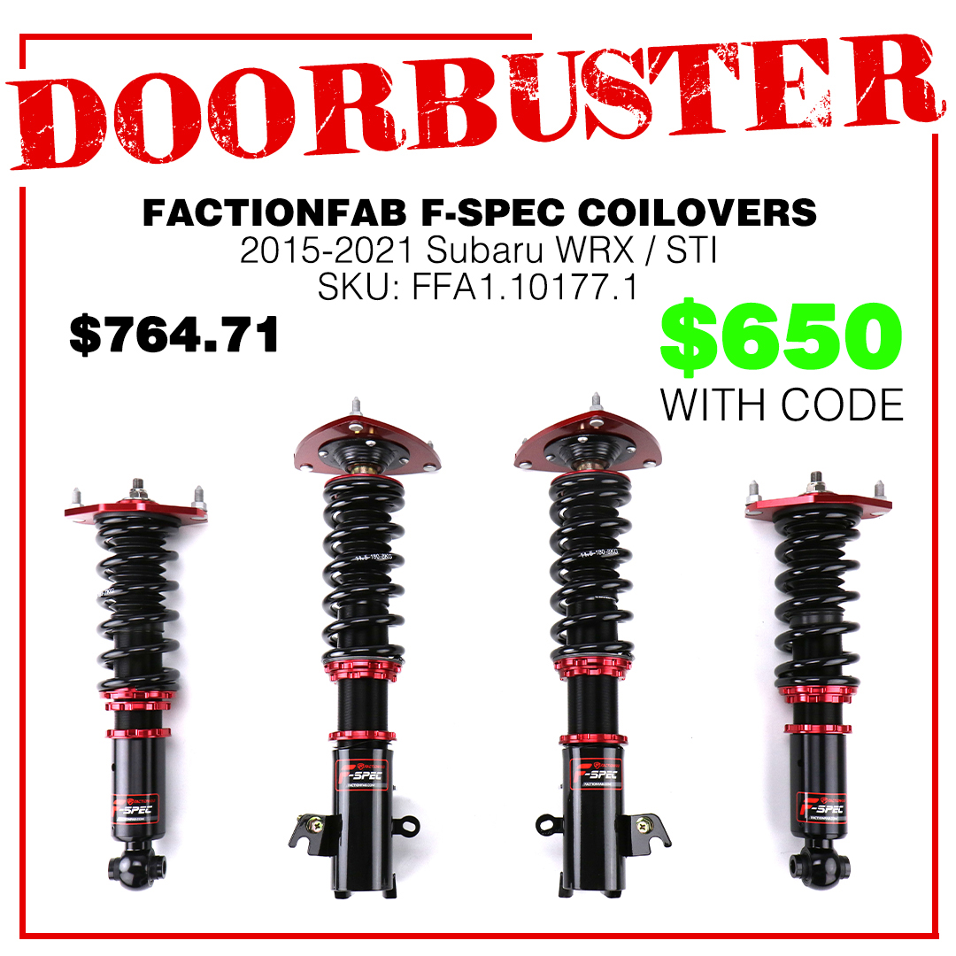 FACTIONFAB F-SPEC COILOVERS