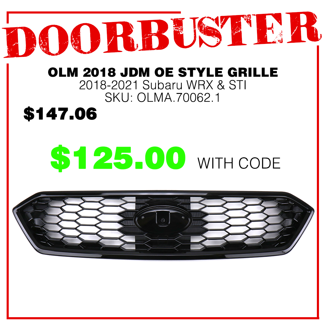 OLM 2018 JDM OE STYLE GRILLE