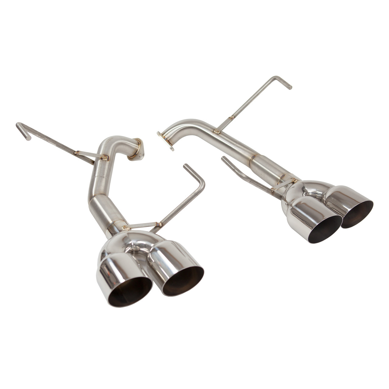 Nameless Performance Catback Exhaust with muffler delete and 3.5 inch single wall exhaust tips