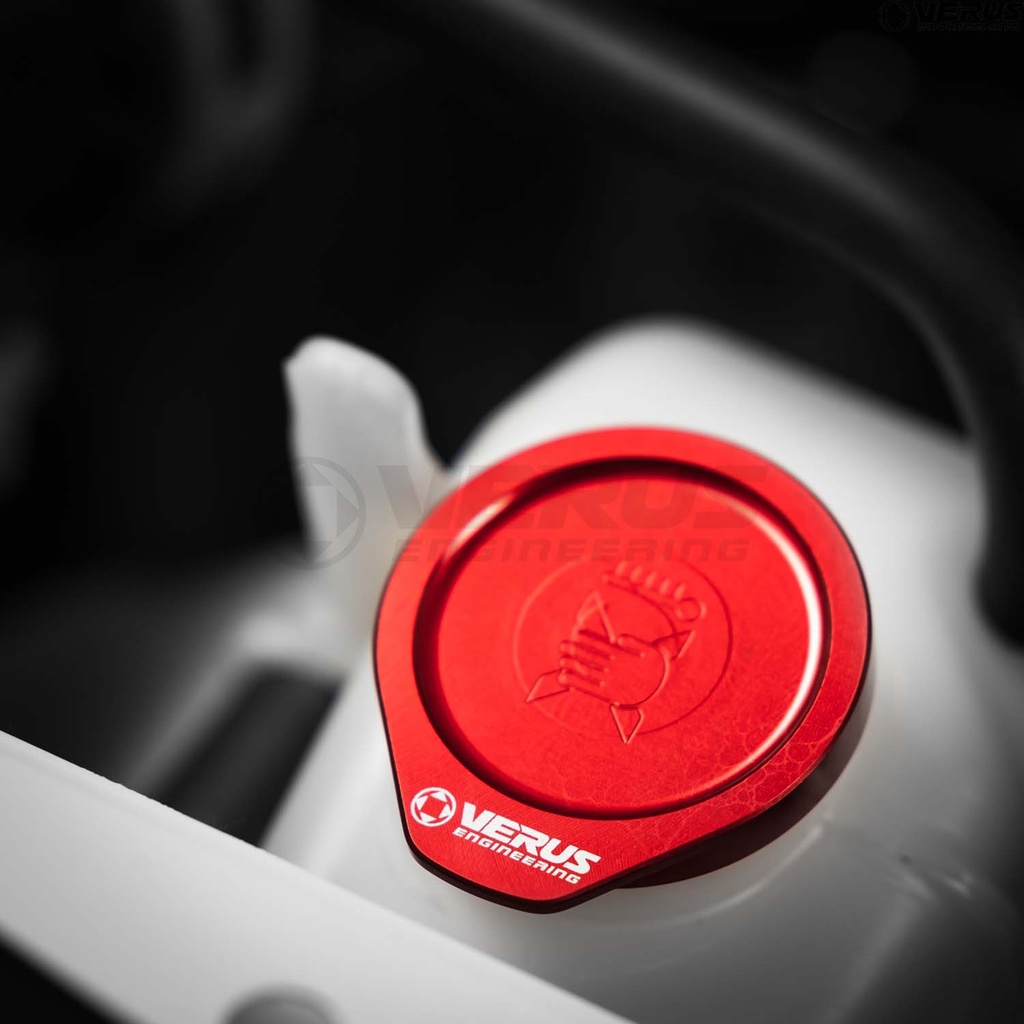 Verus Engineering Coolant Overflow Cap Installed