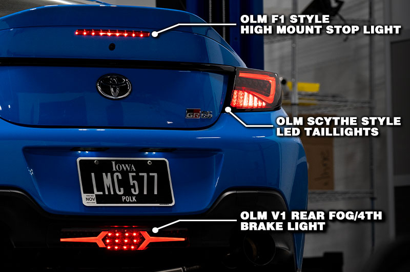 picture of olm lighting combo installed on car