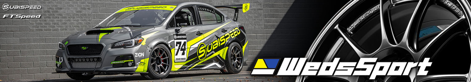 WedsSport Wheels for your Subaru WRX / STI / BRZ / Forester Toyota GR86 Scion FRS and Toyota Supra MKV
